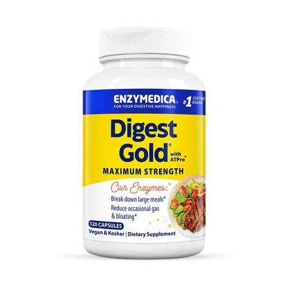 Digest Gold Maximum Strength with ATPro 120 Vegan Capsules