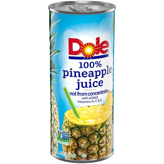 Juice, Pineapple 100% 8 oz