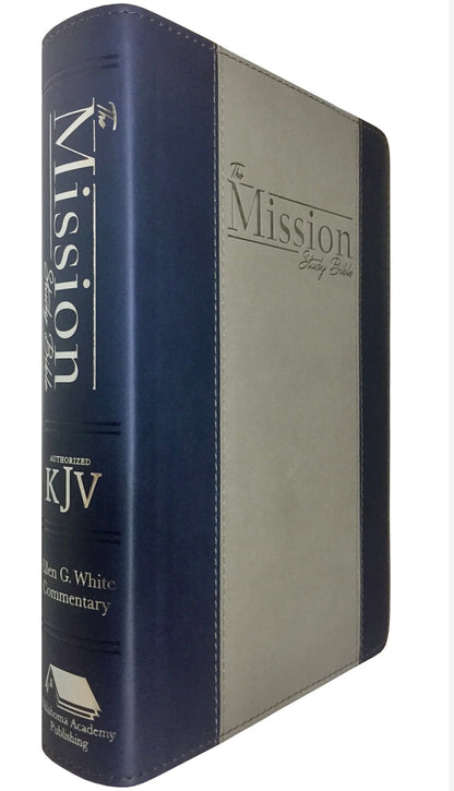 The Mission Study Bible - Sapphire/Silver