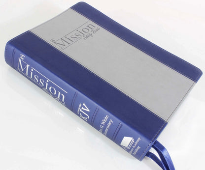 The Mission Study Bible - Sapphire/Silver