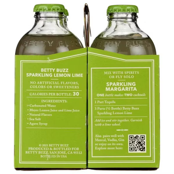 Sparkling Lemon Lime 9 oz