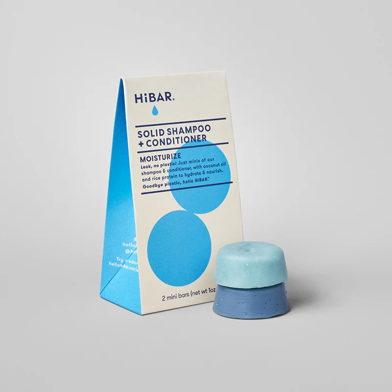 Hair Shampoo & Conditioner, Solid Bars