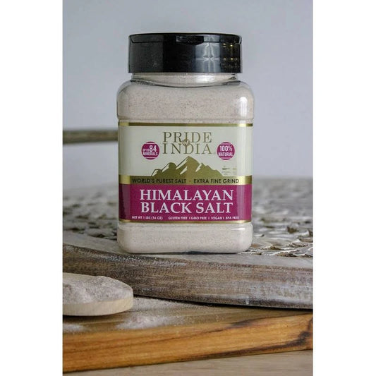 Black Salt (KALA NAMAK) Extra Fine Grind  1 lb