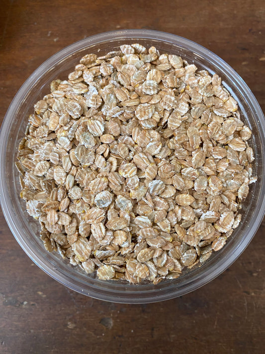 Rye Flakes, Organic 1 lb - SALE!