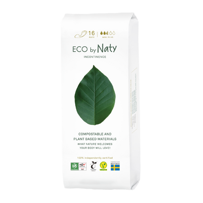 Eco by Naty Incontinence/Menstrual Pads 12 pk