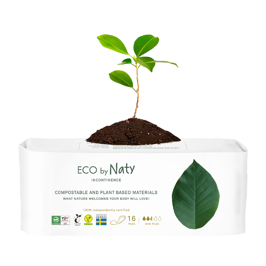 Eco by Naty Incontinence/Menstrual Pads 12 pk