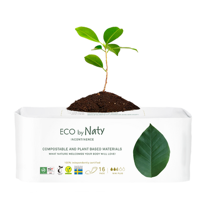 Eco by Naty Incontinence/Menstrual Pads 12 pk