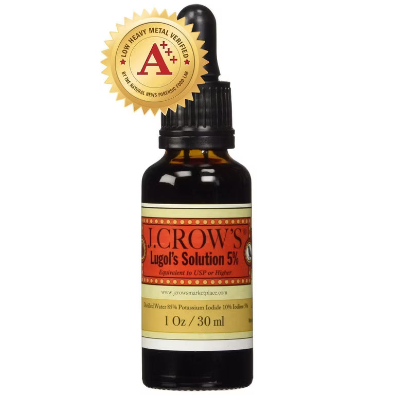 Iodine, Lugol's Solution 2%, Liquid 2 oz