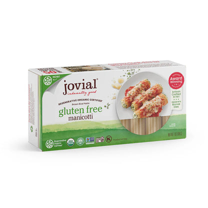 Manicotti, Brown Rice Pasta, Organic, GF 7 oz