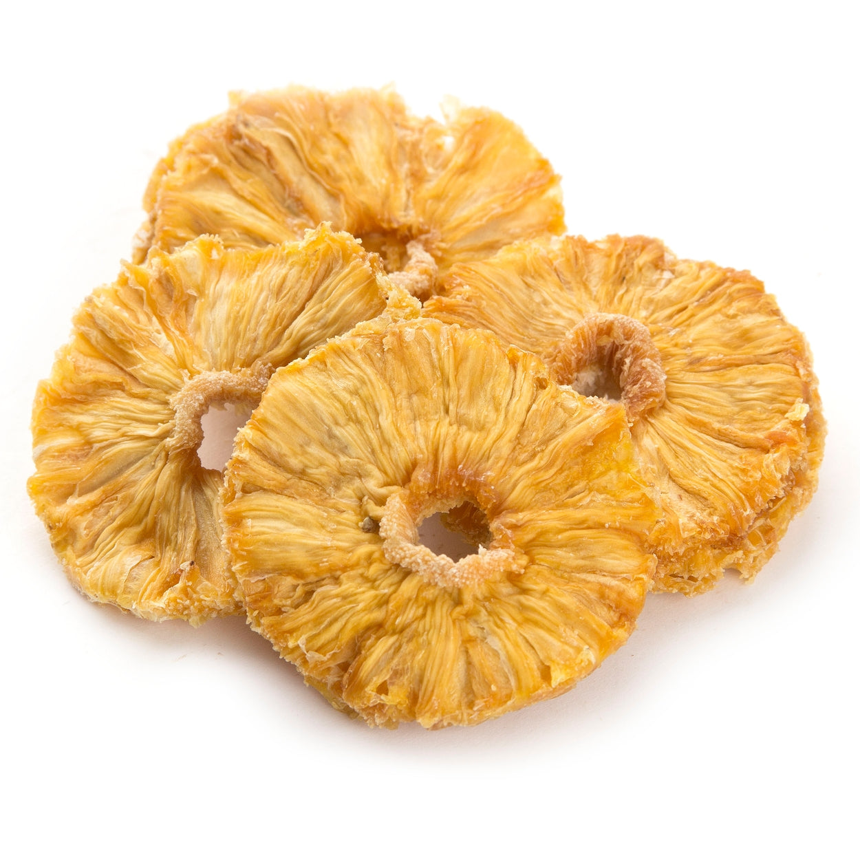 Pineapple Rings, Dried, Organic 1/2 lb