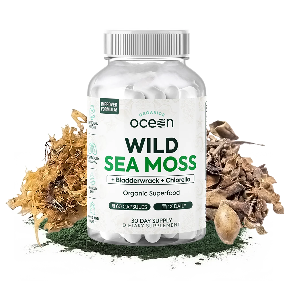 OCEAN Wild Sea Moss 60 capsules - CLEARANCE!