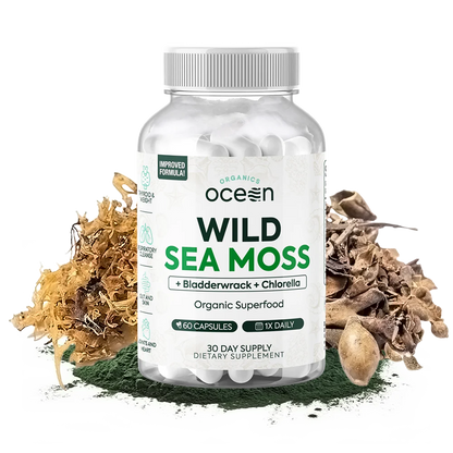 OCEAN Wild Sea Moss 60 capsules - CLEARANCE!
