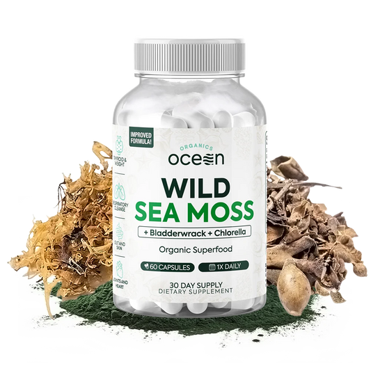 OCEAN Wild Sea Moss 60 capsules - CLEARANCE!
