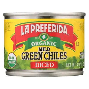 Mild Green Chiles Org 4oz