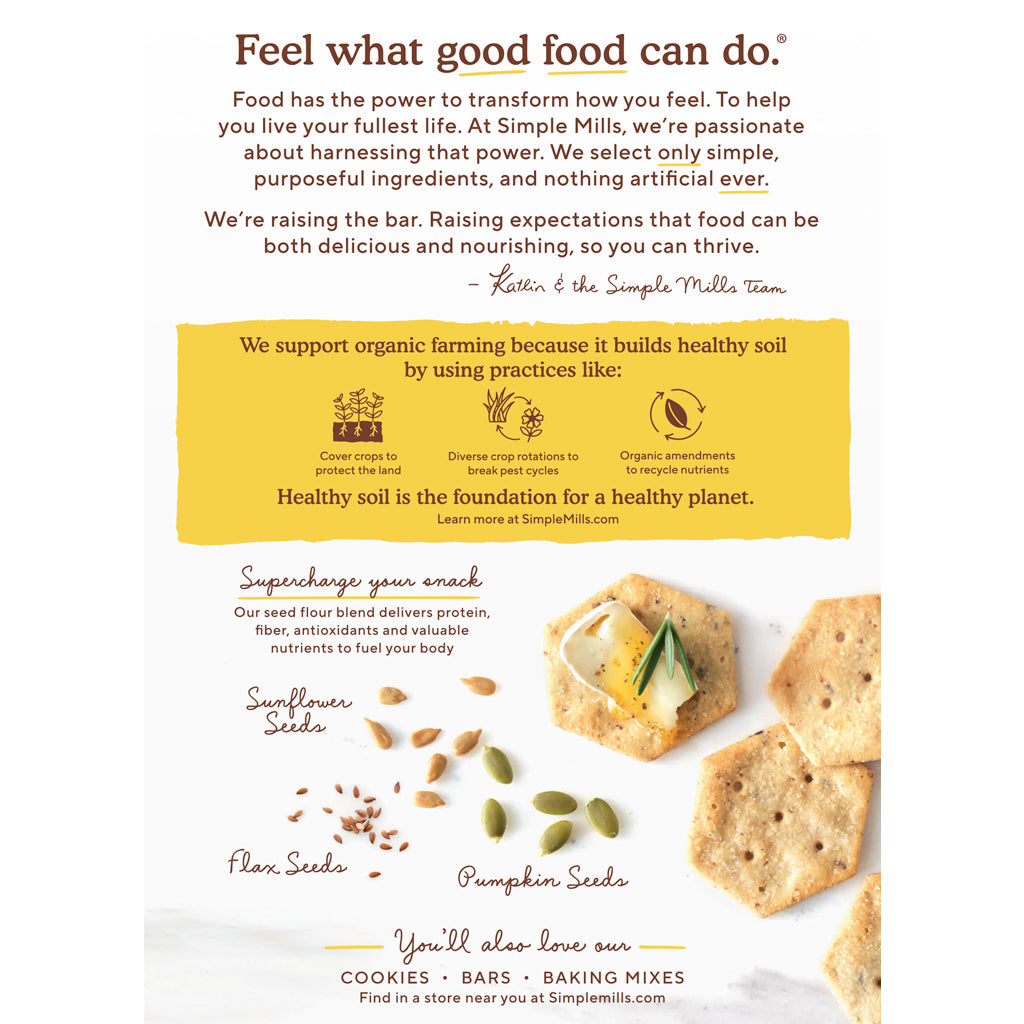 Crackers, Seed Flour Original 4.25 oz