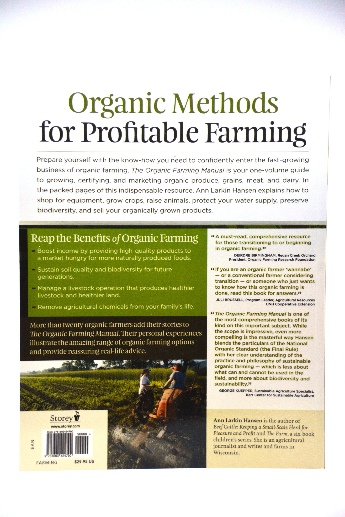 The Organic Farming Manual - SALE!