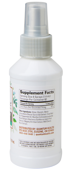 TheraZinc Throat Spray 4 oz - SALE!