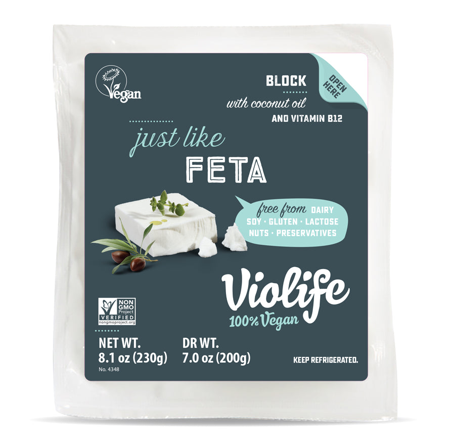 Cheese, Feta,  Non-Dairy 8.1 oz