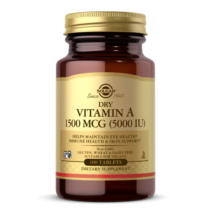 Vitamin A 1500 mcg,  100 Tablets