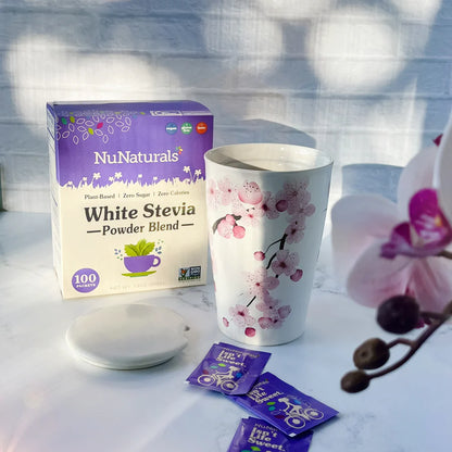 Stevia, White Powder 100 packets