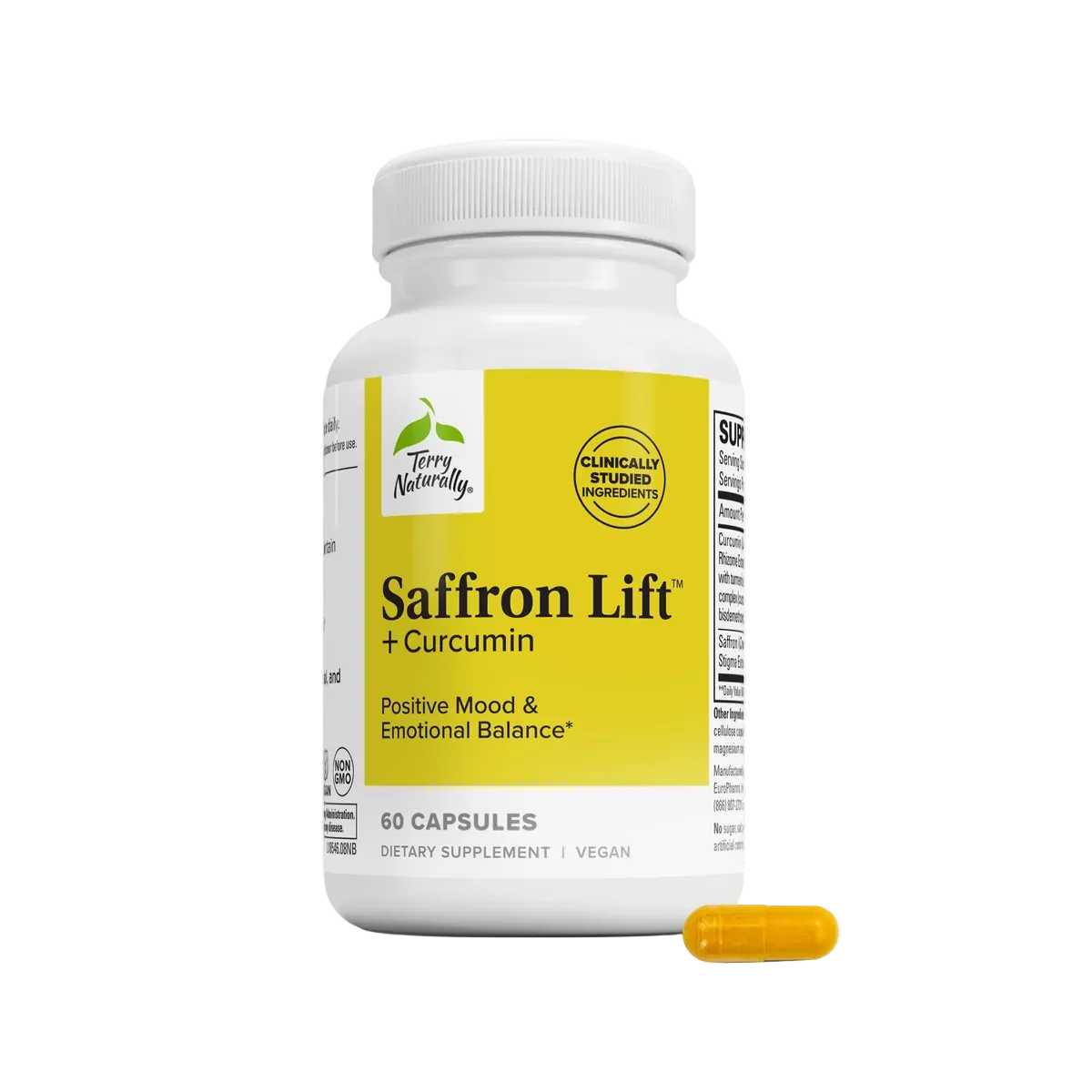 Saffron Lift + Curcumin 60 capsules