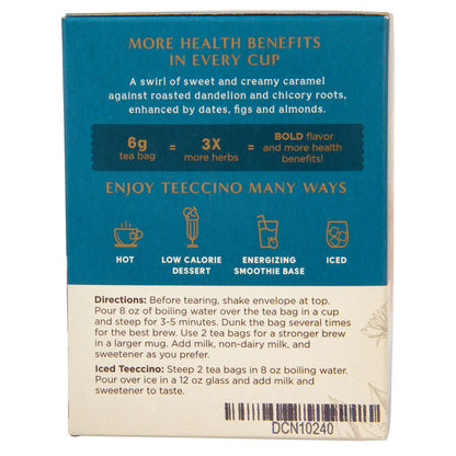 Tea, Herbal Caramel Nut Organic 10 bags