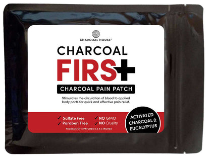 Charcoal First Pain Patch 5 Ct