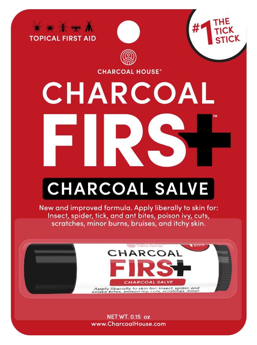 Charcoal First Salve Stick .15 oz