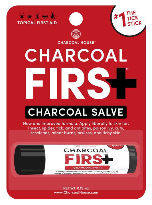 Charcoal First Salve Stick .15 oz