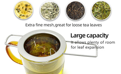 Tea Infuser for Loose Leaf Tea, 2 pack