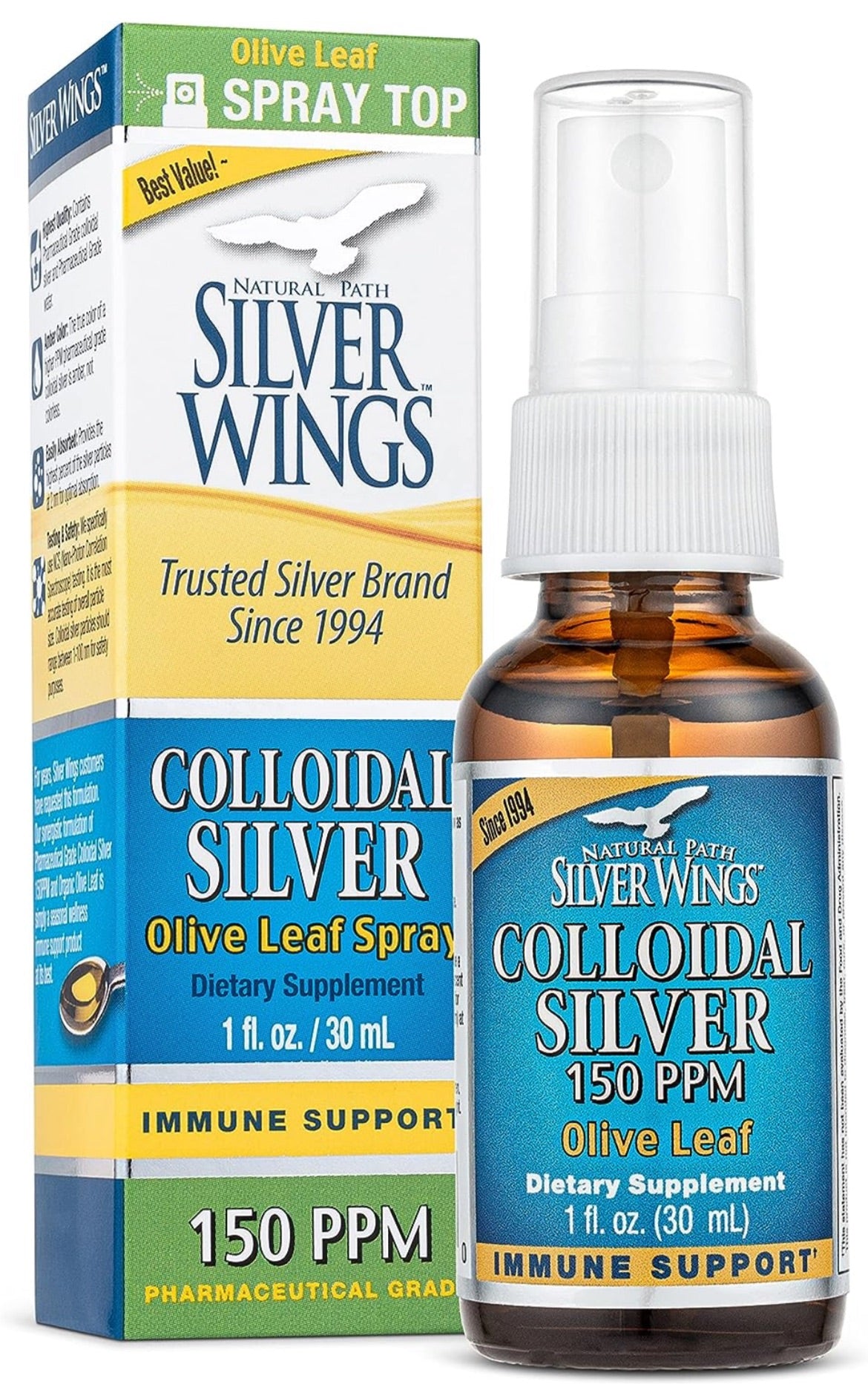 Colloidal Silver 150 ppm 1 oz Spray  - SALE!