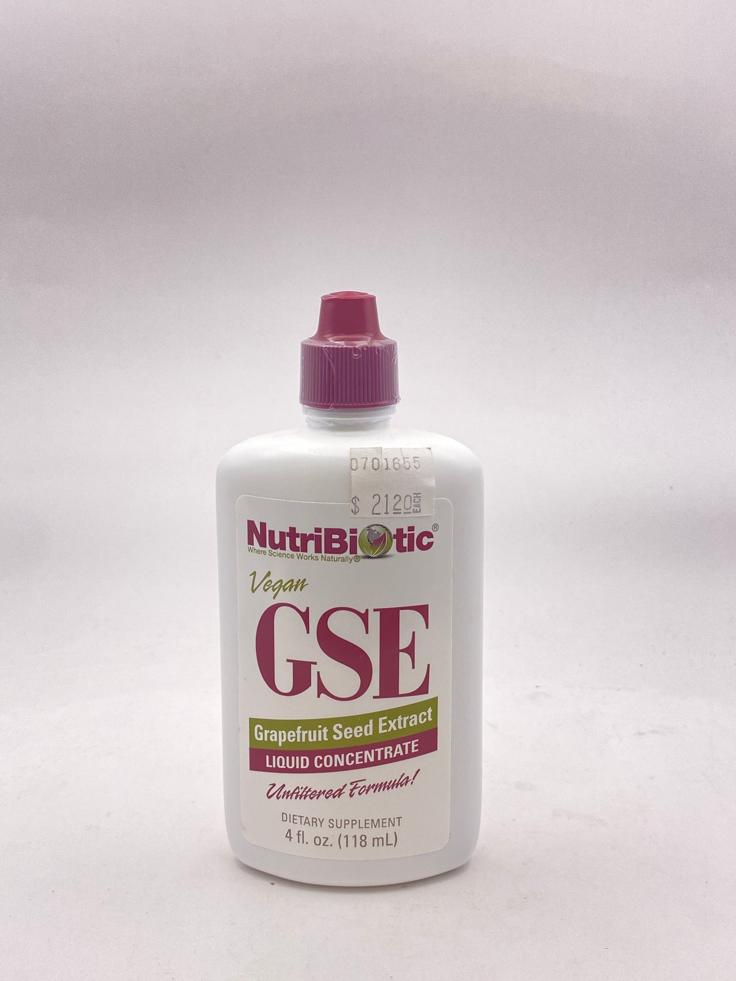 Grapefruit Seed Extract Liq Conc., Vegan GSE