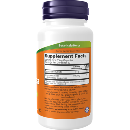 Echinacea 400 mg 100 Veg Capsules