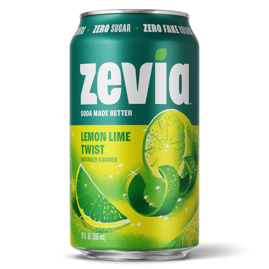 Soda, Lemon-Lime Twist, Zero Sugar 12 oz