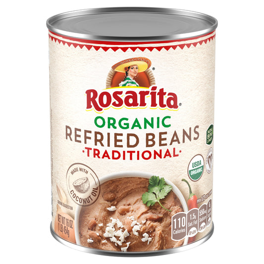 Refried Beans, Organic 16 oz