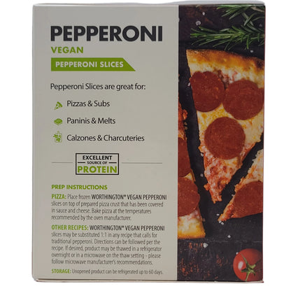 Worthington Vegan Pepperoni Slices 5.5 oz