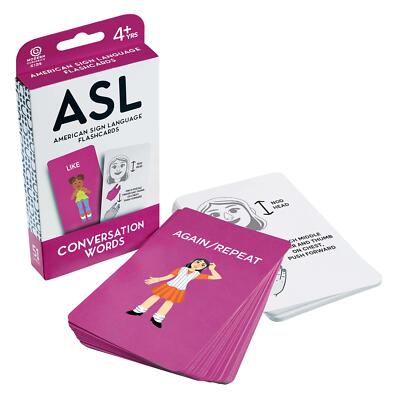 American Sign Language (ASL)  Flashcards