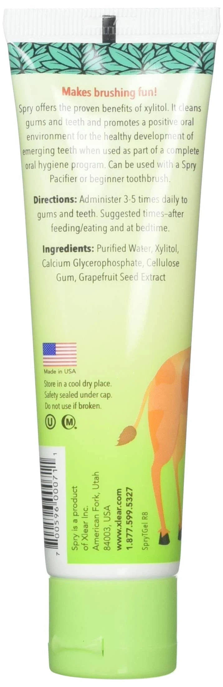 Tooth Gel for Kids 2 oz