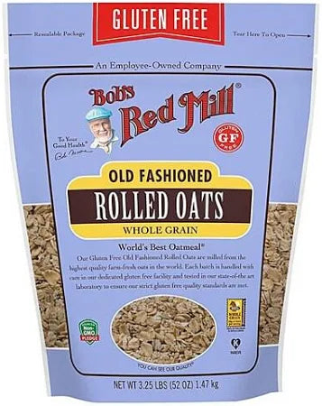 Oats, Rolled, Old Fashioned GF 3.25 lbs