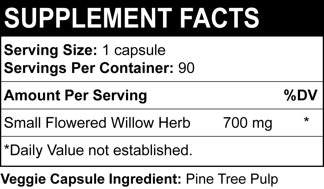 Hope for Health Small Flowered Willow Herb 90 Capsules