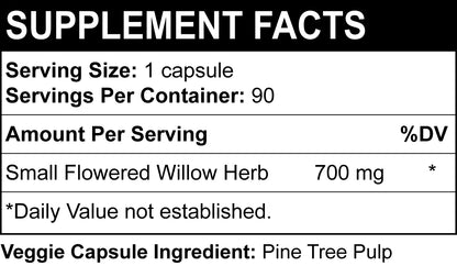 Hope for Health Small Flowered Willow Herb 90 Capsules