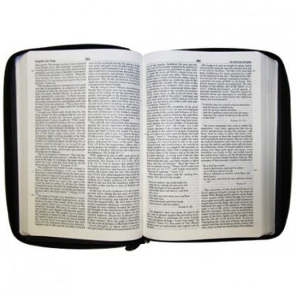 Bible, KJV Leather Zipper Cover, History of Redemption