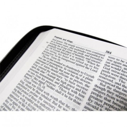 Bible, KJV Leather Zipper Cover, History of Redemption