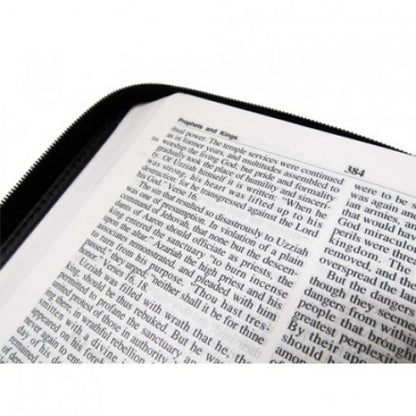 Bible, KJV Leather Zipper Cover, History of Redemption