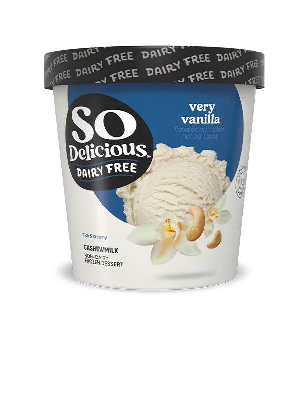 Frozen Dessert, Cashew Milk, Very Vanilla 1 Pint
