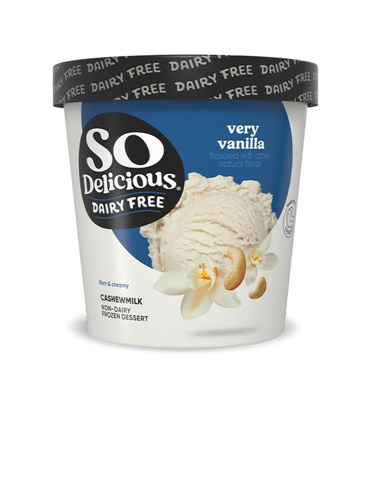 Frozen Dessert, Cashew Milk, Very Vanilla 1 Pint