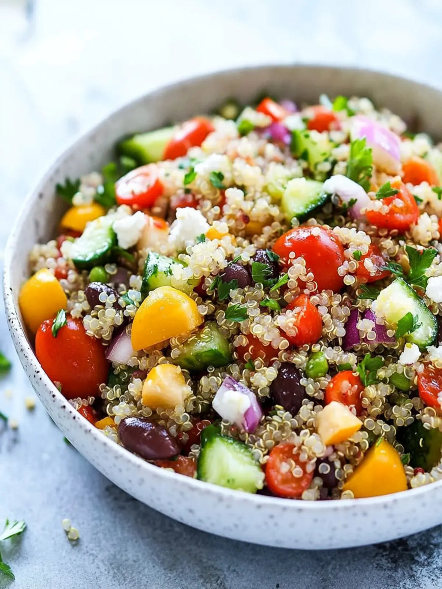 Rainbow Quinoa Salad