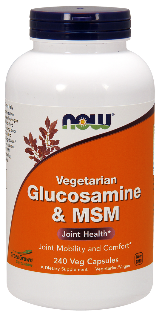 Glucosamine & MSM, Vegetarian, 240 Veg Capsules - SALE!