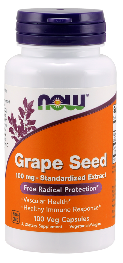 Grape Seed Extract, Max Strength 100 mg, 90 Veg Caps