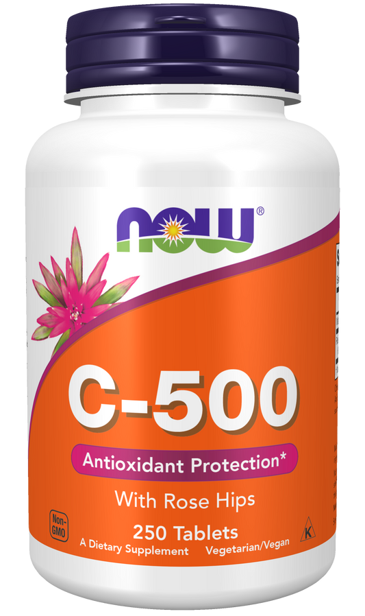 C-500 With Rose Hips 250 Tablets Antioxidant Protection*